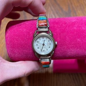 Vintage Sterling Silver Anasazi Watch